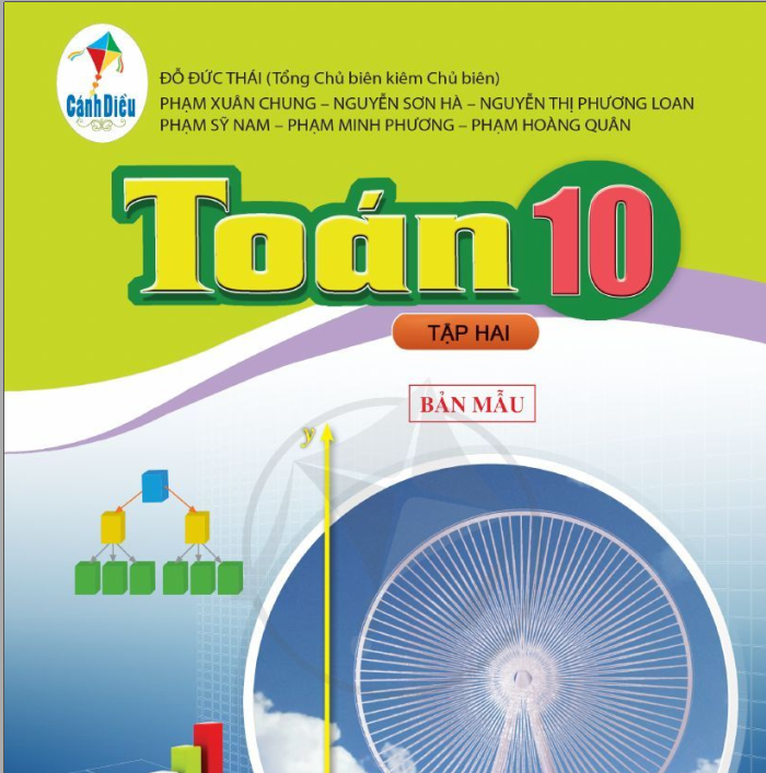 SÁCH GIÁO KHOA TOÁN 10 TẬP 2 CÁNH DIỀU Miễn phí